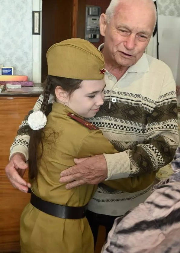 Заводчане поздравили ветеранов с&nbsp;Днем Великой Победы